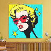 プレミアムキャンバスプリントエレガント- & モダンArt キャンバスプリント (インサイチュ (リビング))