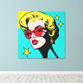 プレミアムキャンバスプリントエレガント- & モダンArt キャンバスプリント (インサイチュ (ウッドフロア))