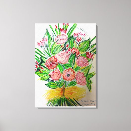 プレミアムキャンバスプリント（光沢）ガーベラス キャンバスプリント (正面)