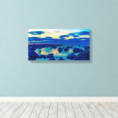 プレミアムキャンバスプリント(光沢) キャンバスプリント (インサイチュ (ウッドフロア))