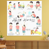 プレミアムキャンバスプリント(光沢) キャンバスプリント (インサイチュ (リビング))