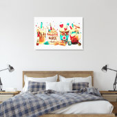 プレミアムキャンバスプリント（光沢） キャンバスプリント (インサイチュ (寝室))