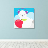 プレミアムキャンバスプリント(光沢) キャンバスプリント (インサイチュ (ウッドフロア))