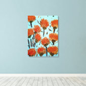 プレミアムキャンバスプリント(光沢)ディアンサス キャンバスプリント (インサイチュ (ウッドフロア))