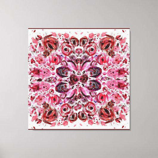 プレミアムキャンバスプリント(光沢)パッションレッド キャンバスプリント (正面)