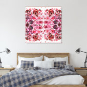 プレミアムキャンバスプリント（光沢）パッションレッド キャンバスプリント (インサイチュ (寝室))
