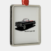 プレミアムクラシックスクエアオーナメント用の自動車イメージ メタルオーナメント (右)
