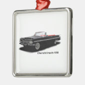 プレミアムクラシックスクエアオーナメント用の自動車イメージ メタルオーナメント (左)