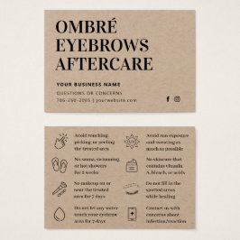 プレミアムクラフトグラデーションパウダーブローズアフターケアアドバイス