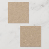 プレミアムクラフトスクエアビジネスカード スクエア名刺 (正面/裏面)