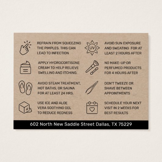 プレミアムクラフトラグジュアリーアイブロウ糸通しアフターケア  (裏面)