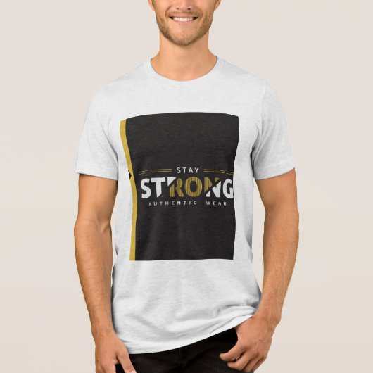 プレミアムグラフィックティーはっきりした-スタイルと心地よいシャツ トライブレンドＴシャツ (正面)