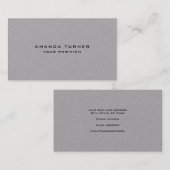 プレミアムグレートレンディーミニマルプロフェッショナル 名刺 (正面/裏面)
