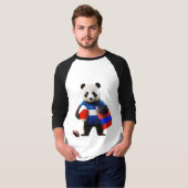 プレミアムコットンの山の風景Tシャツ Tシャツ (正面フル)