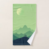 プレミアムコットンバスタオルセット – ソフト&吸収剤 バスタオルセット (ハンドタオル)