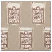 プレミアムコーヒー豆食品ポスターカフェバリスタ ファブリック (見本)