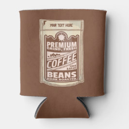 プレミアムコーヒー豆食品ポスターカフェバリスタ 缶クーラー