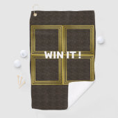 プレミアムゴルフタ保オル、ザズルでゲームのシャープ ゴルフタオル (インサイチュ)