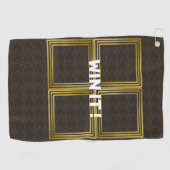 プレミアムゴルフタ保オル、ザズルでゲームのシャープ ゴルフタオル (横)