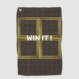 プレミアムゴルフタ保オル、ザズルでゲームのシャープ ゴルフタオル