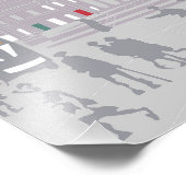 プレミアムサテンフォト紙ロンドンスカイラインイルストラティ フォトプリント (角)