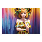 プレミアムサテン写真紙写真の拡大 フォトプリント            (正面)