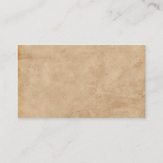 プレミアムシックラグジュアリークリエイティブヴィンテージスタイル 名刺 (裏面)