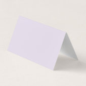 プレミアムシルクプロフェッショナルクラシカルユニークシンプル 名刺 (裏面)