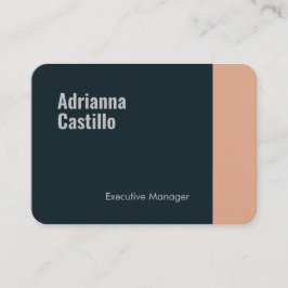 プレミアムシルクミニマルモダンリストプレーンはっきりした文字 名刺