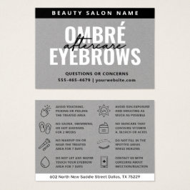 プレミアムシルバーグレイグラデーションパウダー眉アフターケア