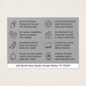 プレミアムシルバーグレイグラデーションパウダー眉アフターケア (裏面)