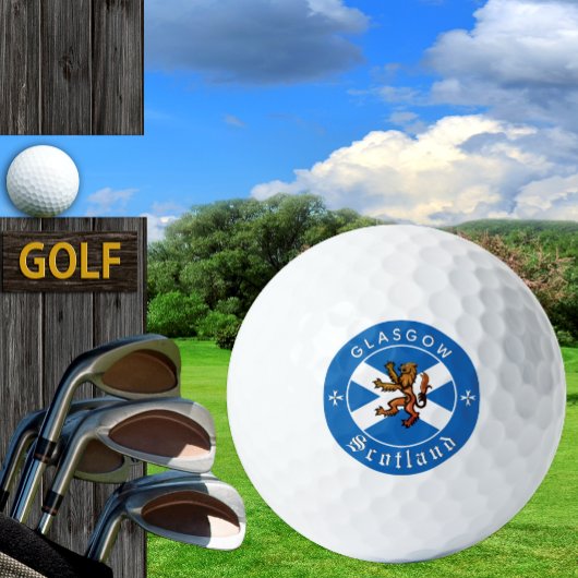 プレミアムスコットランドゴルフボール,激しい,スコットランド国旗 ゴルフボール