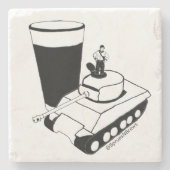 プレミアムストーンM4コースター ストーンコースター (正面)