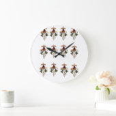 プレミアムデザイン ラージ壁時計 (ホーム)