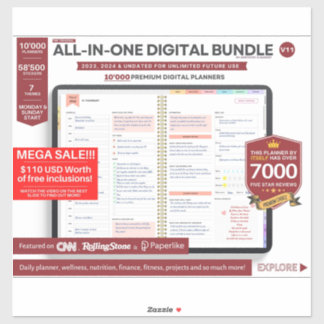 プレミアムデジタルプランナー2023 2024 シール