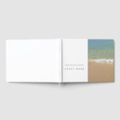 プレミアムハードバックコースタルテーマゲストブック ゲストブック (全面)