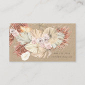 プレミアムパンパオリジナルクラフトデザモダンイナー 名刺 (裏面)