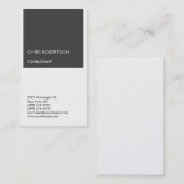 プレミアムパールミニマルモダンリスト 名刺 (正面/裏面)