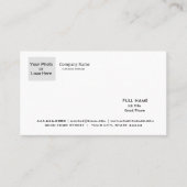 プレミアムビジネスカードカスタム – ホイル/テクスチャ 名刺 (正面)