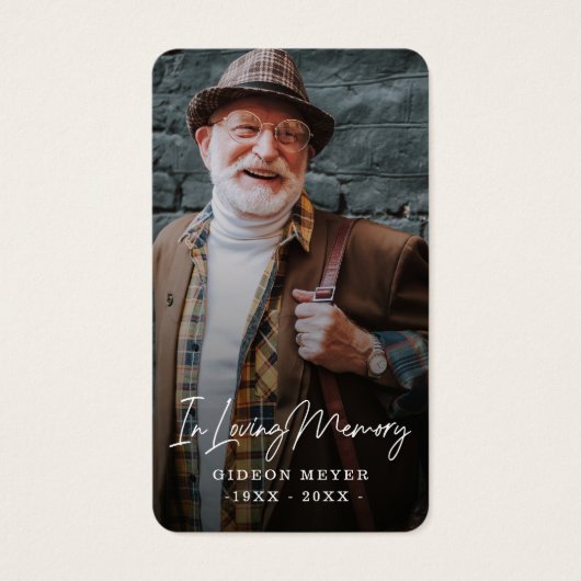 プレミアムフルフォト紅葉祈りの言葉カード (正面)