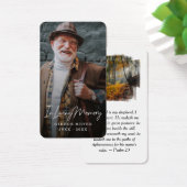 プレミアムフルフォト紅葉祈りの言葉カード (デスク)