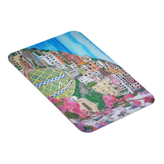 プレミアムフレキシマグネット – ポジターノ，イタリア マグネット (右側)