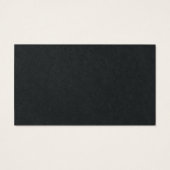 プレミアムブラックプロファイルカード (裏面)