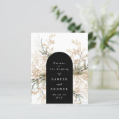 プレミアムブラックモダンオニックス抽象芸術ユーカリ (スタンド正面)