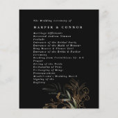 プレミアムブラックモダンオニックス抽象芸術ユーカリ (裏面)