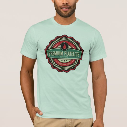 プレミアムプラテレットTシャツ Tシャツ (正面)