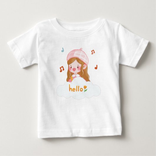 プレミアムベビーTシャツ ベビーTシャツ (正面)