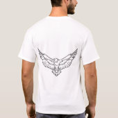 プレミアムホワイトTシャツ Tシャツ (裏面)