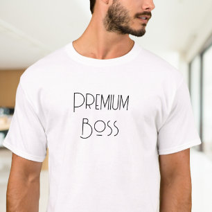 プレミアムボス   ビリオ独占的ネアフォント Tシャツ
