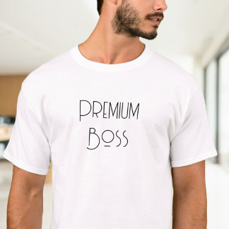 プレミアムボス | ビリオ独占的ネアフォント Tシャツ
